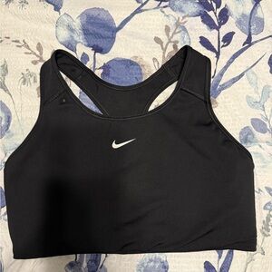 Nike Women's Black Racerback Sports Bra